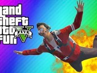 GTA 5 Online Funny Moments - Thanks, Mugger Surprise, Television Stunt Fails, GTA 5 in 3D!