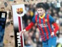 Enseñando mis cromos