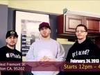 Vick The Barber, Dave Diggs The Barber, and Caken is Randy with Enrique The Barber