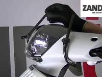 Laag windscherm monteren | Piaggio Zip