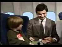 Mr Bean On Plane _ Rides Again