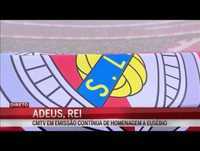 O último adeus a Eusébio no Estádio da Luz!