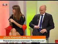 Júlia Pinheiro - imagens antigas na SIC