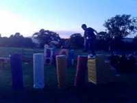 Mini Total Wipeout Fail