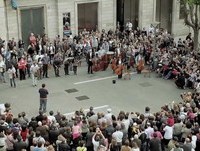 Som Sabadell flashmob - BANCO SABADELL
