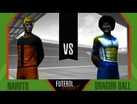 Naruto vs Dragon Ball - Futebol Fight