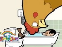 Mr Bean : Burning the Christmas Turkey : JimbleJam