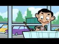 Mr Bean  cartoon Super Trolley Deutsch