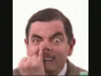 Mr.Bean a mimicke svaly