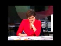 Jornalista não para de rir