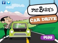 Mr Bean Cartoon Car Drive Kids Game Gry Dla Dzieci (video movie gameplay)