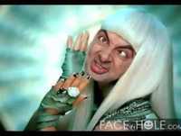 si mr bean fuera lady gaga  if mr bean was lady gaga     YouTube