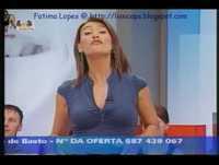 Fátima Lopes sexy no sic 10 horas