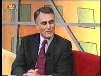 Herman José entrevista Cavaco Silva no Herman Sic