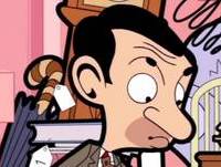 Mr Bean - Selling his things