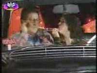 Nelo e idalia no taxi