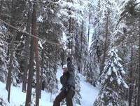 Zip Line winter experience