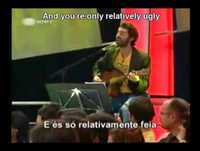 Gato Fedorento - Relativamente feia [English Sub]