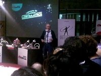 Júlio Isidro no Baile da Caderneta de Cromos