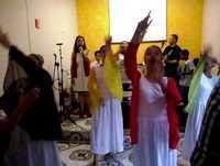 MINISTÉRIO DEUS FORTE, apresenta: Ministério de Dança SHEKINAH - CAIA FOGO