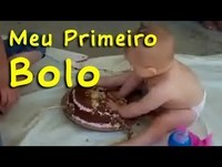 Bebês Engraçados - Meu Primeiro Bolo
