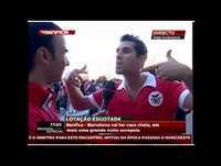 Adepto do Benfica drogado - Benfica vs Barcelona