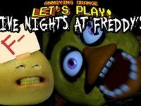 Annoying Orange - Grapefruit FAILS at Five Nights at Freddy's