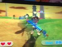 Nikres fails #1. Wii sports resort showdown. Got lucky? Lol nope