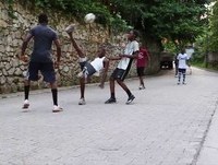 One World Futbol Project in Haiti - segment for Tele/Radio Metropole Haiti