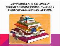 REGLAMENTO BIBLIOTECA ESCOLAR