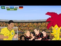 Brasil 1-7 Alemania Mundial 8/7/14 Parodia