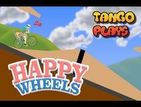 Tango Plays| Happy Wheels-TOTAL WIPEOUT!!!