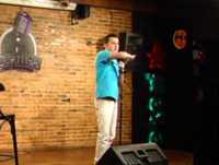 OpenMic no Campeonato de Humor do Curitiba Comedy Club.