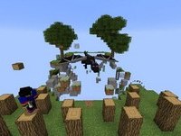 Minecraft - Dragon Escape Minigame! - Many Fails!