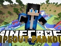 Minecraft Wipeout - Total Wipeout PARKOUR! | WHY BEDS WHY??