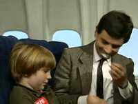 Mr Bean - Avião