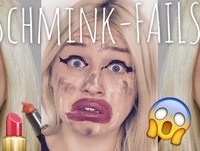 Die 10 schlimmsten SCHMINK FAILS :D