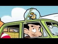 Mr Bean Cartoon   Beach Day with Goldfish