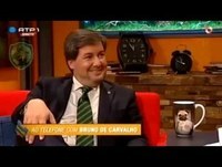 Luis Franco Bastos brinca com Bruno Carvalho no 5PMN