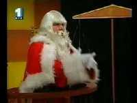 Pai Natal e Menino Jesus