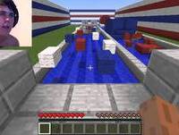 Total Wipeout On Minecraft Commentary Ft. MrHuffson