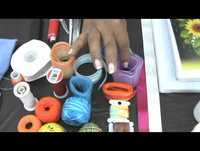 1. Entelado de cromos para bordar con listón parte 1/4