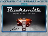 #Como Jugar Rocksmith con una guitarra acustica o cualquier guitarra - Cable Fix