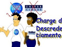 Charge da Gama Filho e UniverCidade - (paródia do Comercial do Enem)