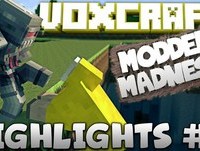Minecraft: HIGHLIGHTS & FAILS! #3 - Modded Madness