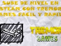 Sube de nivel en Steam con Tremor Games (Compra-Venta de cromos)