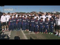 Valencia CF: Las promesas japonesas saludan a sus ídolos