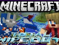 Minecraft PARKOUR : Total Wipeout + Switch Cam!