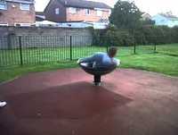 total wipeout (face plant )