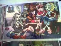 mi colección de cromos monster high